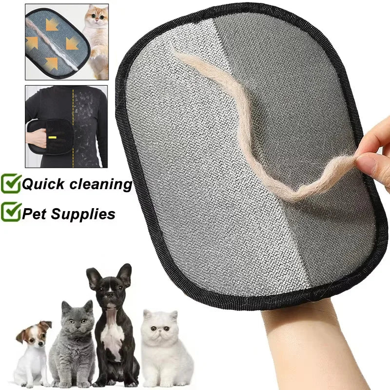 Gant anti-poils réutilisable pour chien et chat