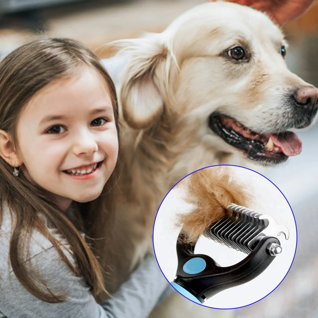 Peigne démêlant pour chien et chat