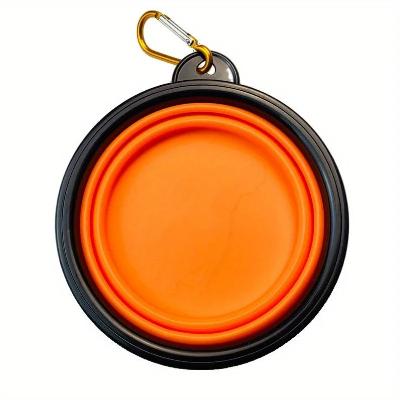 Gamelle pliable de voyage pour chien