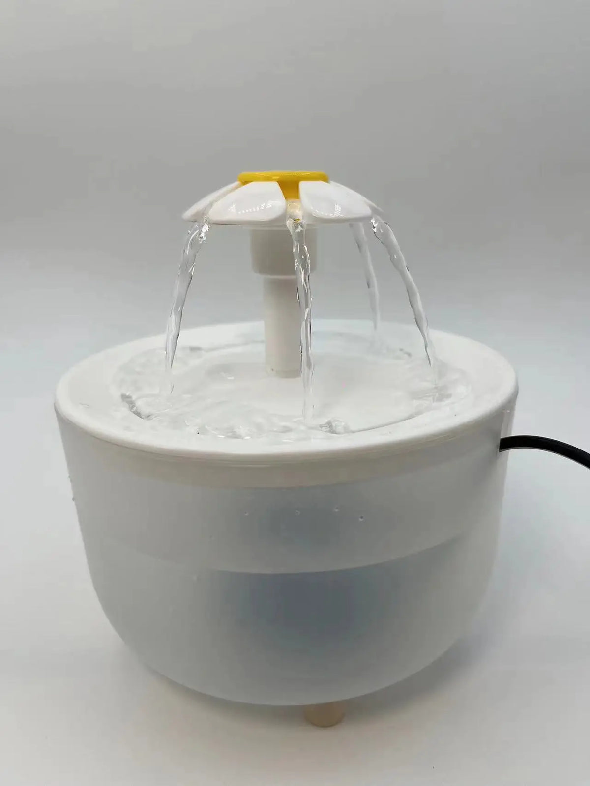 Fontaine à eau silencieuse pour chat 1,2 L avec filtre