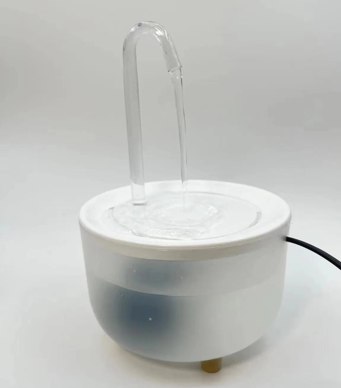 Fontaine à eau silencieuse pour chat 1,2 L avec filtre