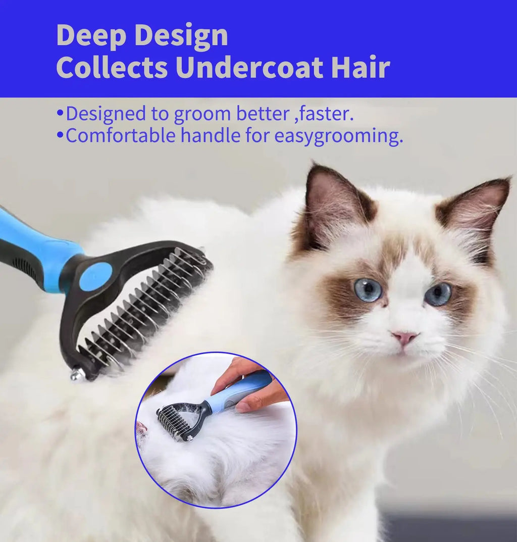 Peigne démêlant pour chien et chat