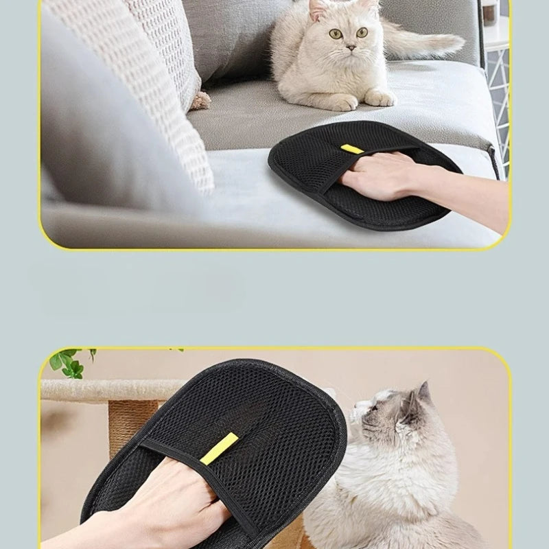 Gant anti-poils réutilisable pour chien et chat