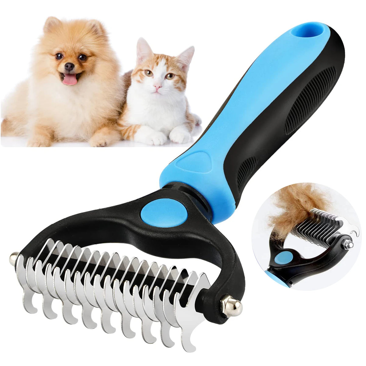 Peigne démêlant pour chien et chat