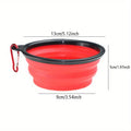Gamelle pliable de voyage pour chien
